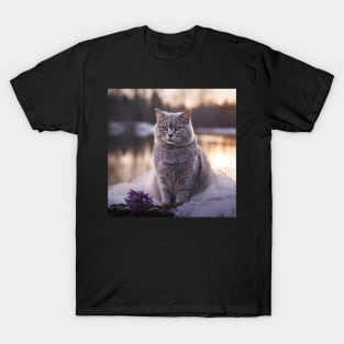 Misty British Shorthair T-Shirt